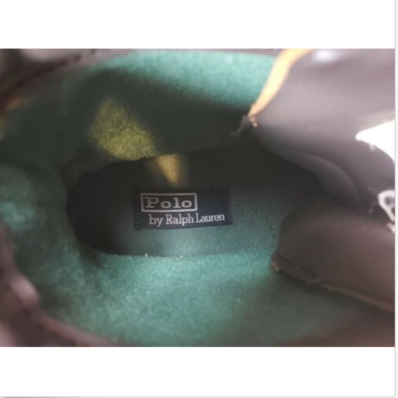 Polo Ralph Lauren Men's Brown Leather Boots - Picture 3 of 8